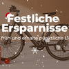 Festliche Ersparnisse: Spare bis zu €600 pro Fahrrad + Gratis Heckgepäckträger.